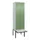 PBM-locker met bank,HxBxD 2120x600x815mm,2vak,vak B 300mm,cil.-slot
