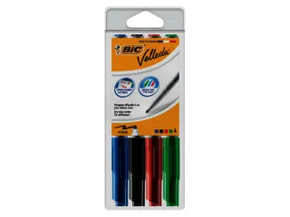 Viltstift Bic 1744 Whiteboard Rond Assorti 1.4mm Blister à 4st - 2