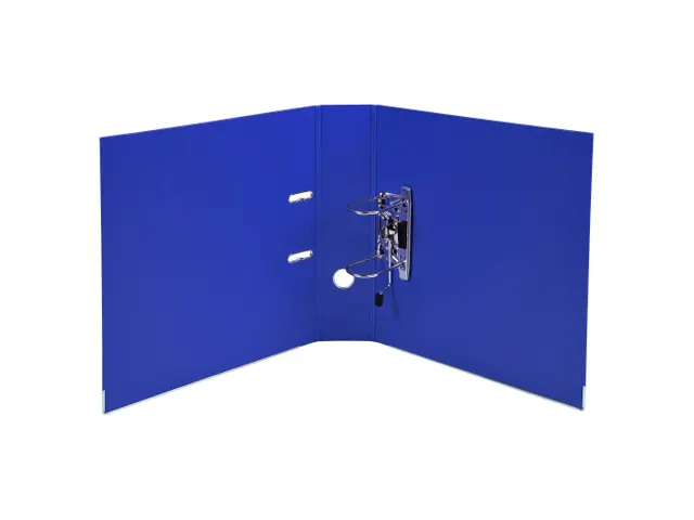 Ordner PP Prem'Touch A4maxi 80mm doblauw