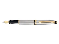 Vulpen Waterman Expert Stainless steel GT Medium Blauwe inkt