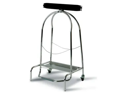 vuilniszakstandaard,v. 1x110l,HxBxD 940x550x425mm,frame gepolijst