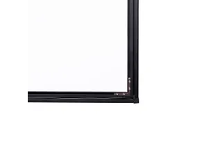 Verlichte Infostandaard LED Slide In A1 Zwart - 11