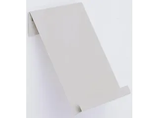 Prospectushouder Din A4 Voor Gesleufde Platen Lichtgrijs - 1