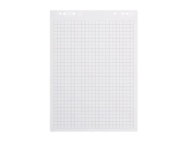 Flipoverpapier Blanco/Ruit 65x98 50 vel