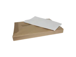 Verpakkingspapier Vel Gebleekt 470x590mm 90g/m2 Langlopend Wit - 2
