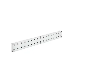 zijrail geperforeerde plaat,HxBxD 76,2x650x13mm,staal,RAL7035 - 3