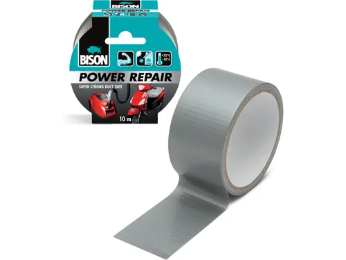 Bison Power Repair ducttape 48mmx25m Grijs