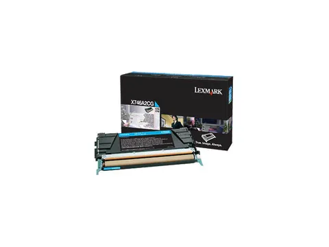 X746A2CG LEXMARK Optra X toner cyan 7000