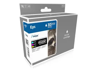 As43362 Astar Epson T2715 Wf Inkt Cmy Hc Rebuilt 3X1100Pagina's 3-Pack - 1
