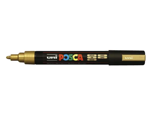 Verfstift Posca PC5M Medium Punt 1,8-2,5mm Goud