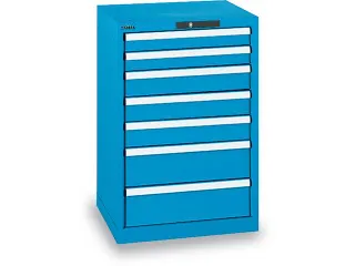 Ladenkast Code 850x564x572mm 7laden 75kg Va Afwerking Ral5012 - 1
