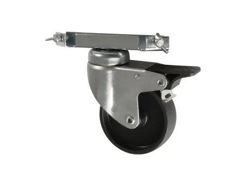 4 Zwenkwielen Ø 75mm Voor Transportkist Draagvermogen 100kg