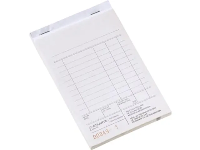 Kassablok, Wit, Pak Van 5 Stuks