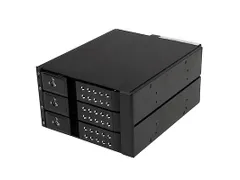 3-Bay Aluminium Trayless Hot-Swappable Mobile Rack Backplane Voor 3,5