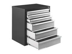 ladekast,HxBxD 750x700x435mm,6lade(n),volledig uittrekbaar