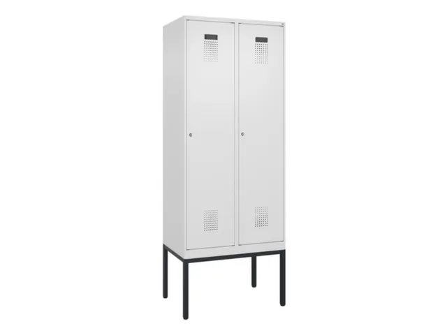 locker voor scheiding van kleding,HxBxD 2120x800x500mm,2vak
