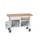 werkbank,HxBxD 830x1250x600mm,multiplexblad,uitrusting: 1lade,kast