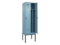 locker voor scheiding van kleding,HxBxD 2120x600x500mm,2vak