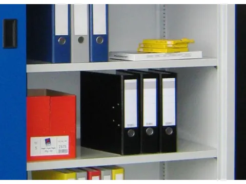 Stalen bodem,v. schuifdeurkast,v. kast HxBxD 1950x1000x600mm,RAL3000