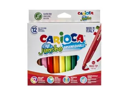 Viltstift Carioca Jumbo maxi assorti set à 12 stuks
