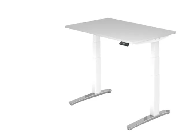 Elektrisch in hgte vst. zit-sta-bureau,HxBxD 650-1290x1200x800mm