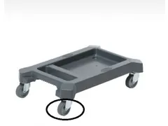 Vileda UltraSpeed zwenkwiel 75 mm tbv 147596