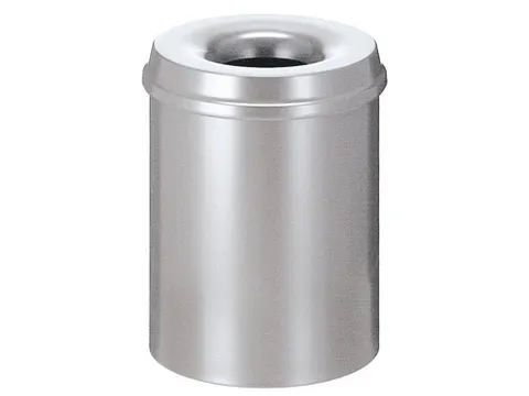 Vlamdovende Papierbak 15 Liter Zilver