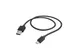 Kabel Hama USB-A - micro-USB 2.0 1 meter zwart