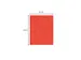 25 pleidooimappen "Voor/tegen" versterkt karton 25x32cm Rood