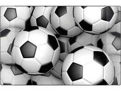 Bureauonderlegger Kangaro PP 38x58cm dessin voetballen