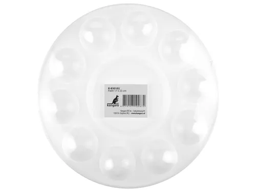 Palet Kangaro dia 17cm , Kunststof wit