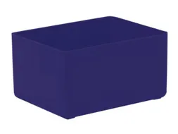 Inzetbak HxLxB 54x106x80mm Polystyreen Blauw 50 stuks