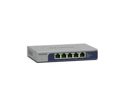 NETGEAR MS105-100EUS, Unmanaged, 2.5G Ethernet (100/1000/2500), Power