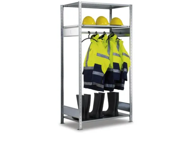 Garderobe-inhaakstelling Basis 2000x1000x600mm