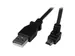 2m mini USB-kabel A-naar-mini-B met neerwaartse hoek