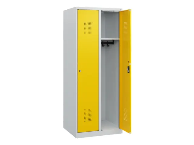 schoollocker,HxBxD 1530x600x500mm,2vak,vak B 300mm,cil.-slot