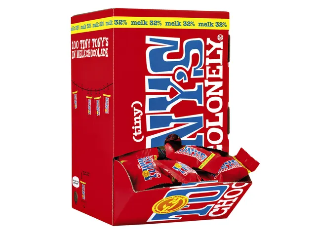 Chocolade Tiny Tony's Chocolonely 100 stuks melk