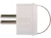 Brennenstuhl Stopcontactadapter USB A 2.4A Wit