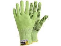 Handschoen Tegera 907, Maat 6 Polyester Glasvezel Groen