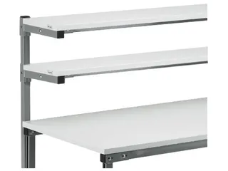 ESD-legbord voor montagetafel B 1800mm HxD 25x310mm hout lichtgrijs - 1
