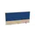 opzetpaneel,v. bureau,aanbouw achter,B 1200mm,NE-esdoorn,BN6016-blauw