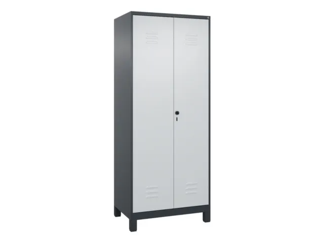 PBM-locker,HxBxD 1950x800x500mm,2vak,vak B 400mm,draaigrendel