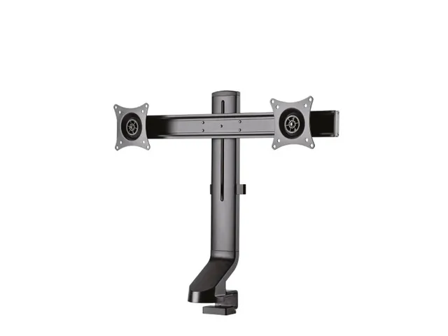 Monitorarm FPMAD860D 2 schermen tot 27 inch Zwart