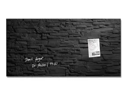 Glasmagneetbord Sigel Artverum 910x460x15mm leisteen