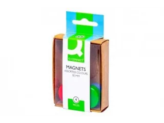 Magneten 25mm Geassorteerde Kleuren 4 Stuk - 2