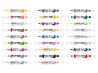 Acrylmarker edding e-5400 3D double liner stijlvol mauve - 3