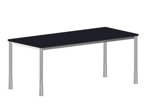 In hoogte verstelbaar bureau,HxBxD 720-840x1800x800mm,CC-zwart