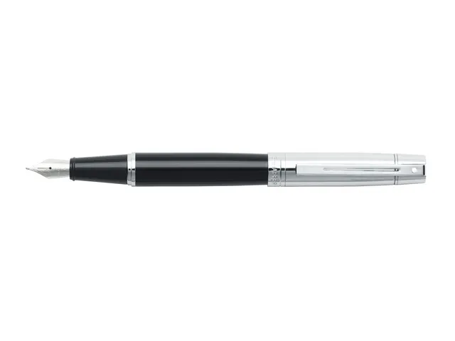 Vulpen SHEAFFER 300 E9314 M Black barrel chrome cap chrome plated