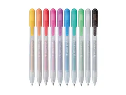 Gelschrijver Sakura Gelly Roll Metallic 08 klikfunctie set à 10 kleur