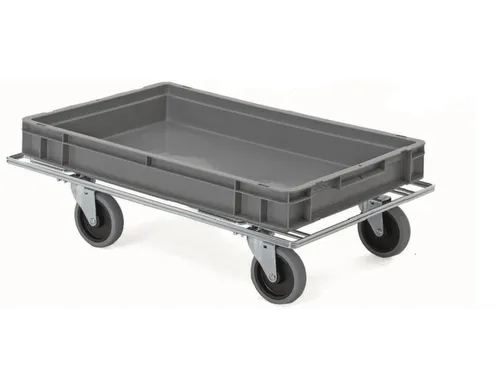 onderwagen voor kratten,draagverm. 200kg,laadvl. LxB 800x600mm